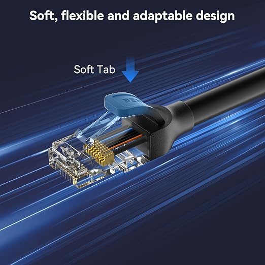 BENFEI Cat 6 Ethernet Cable 30ft, 250MHz 10Gbps Network Cable, RJ45 LAN Cable - Image 4