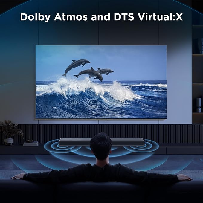 TCL S55H 2.1 Sound Bar with Wireless Subwoofer for Smart TV | Dolby Atmos DTS:X Auto Room Calibration| 220W Power Wireless Bluetooth Home Theater Audio | App Control & Remote Control | Latest Model - Image 3