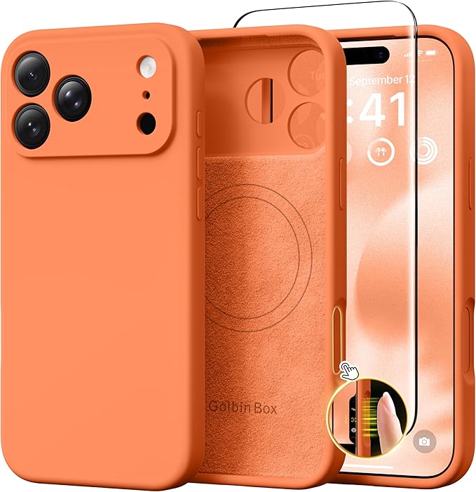 GolbinBox Magnetic for iPhone 17 Pro Max Case, Compatible by GolbinBox