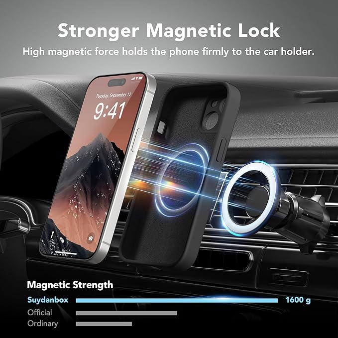 Magnetic for iPhone 15 Plus Case, Compatible - Image 3