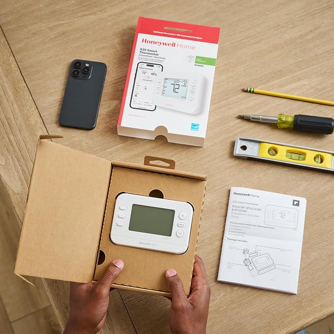 NEW! Honeywell Home Smart Thermostat, Conventional/Heat Pump Compatibility - Image 9