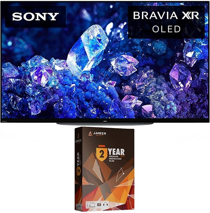 Sony XR48A90K 48 Inch 4K Bravia XR OLED High Definition Resolution Smart TV with 2 Year Amber Protection Plan (2022) by Unknown