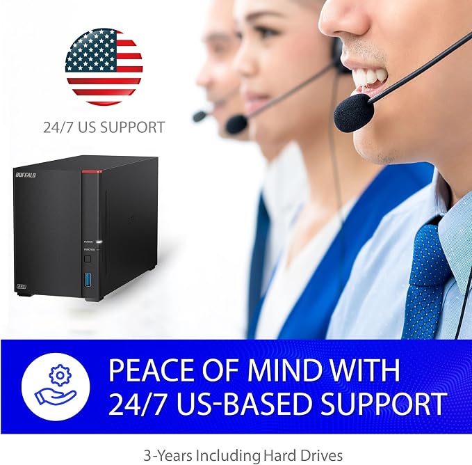 BUFFALO LinkStation SoHo 720 2-Bay Professional Office NAS 8TB - Image 8