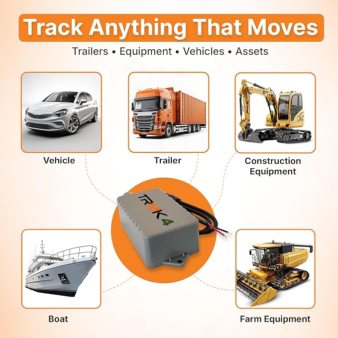Trak-4 12v Hardwired GPS Tracker. Durable, Reliable Track Trailers, Assets. - Image 2