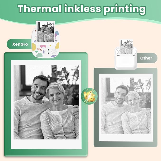 Mini Sticker Printer AHM2, Mini Thermal Printer - Image 9