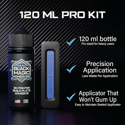 Black Magic 3D Printer Build Plate Adhesive Kit - Image 6