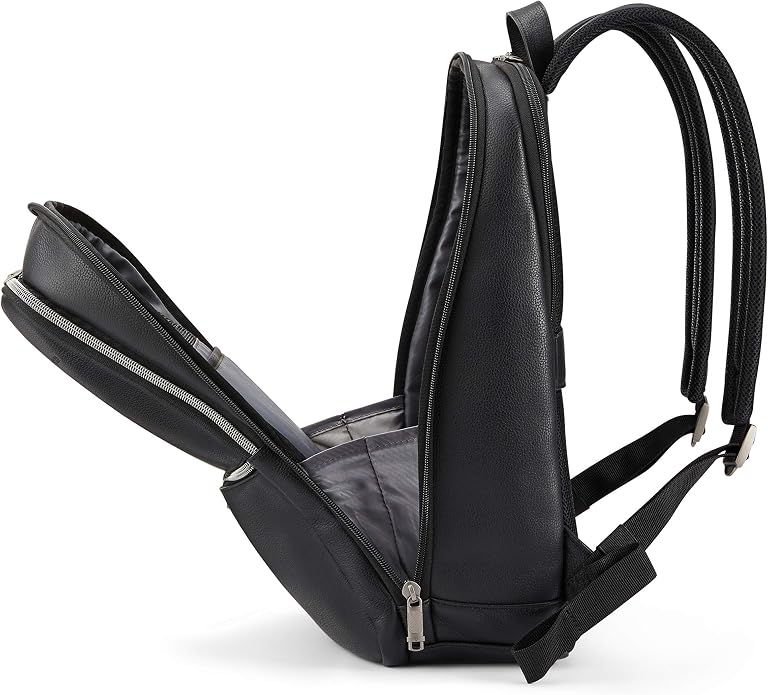 Samsonite Classic Leather Slim Backpack - Image 6