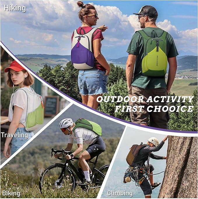 BECOJADDE 20L Small Hiking Backpack - Image 7