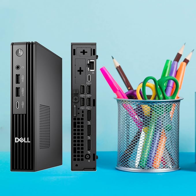 Dell 2026 Pro Plus Mini Computer: Intel Ultra 7 20-Core, 16GB RAM+256GB SSD | 3 DisplayPort, USB-C, WiFi 6, Windows 11 Pro, AI Copilot Micro Desktop Computers for Business & Professionals - Image 6
