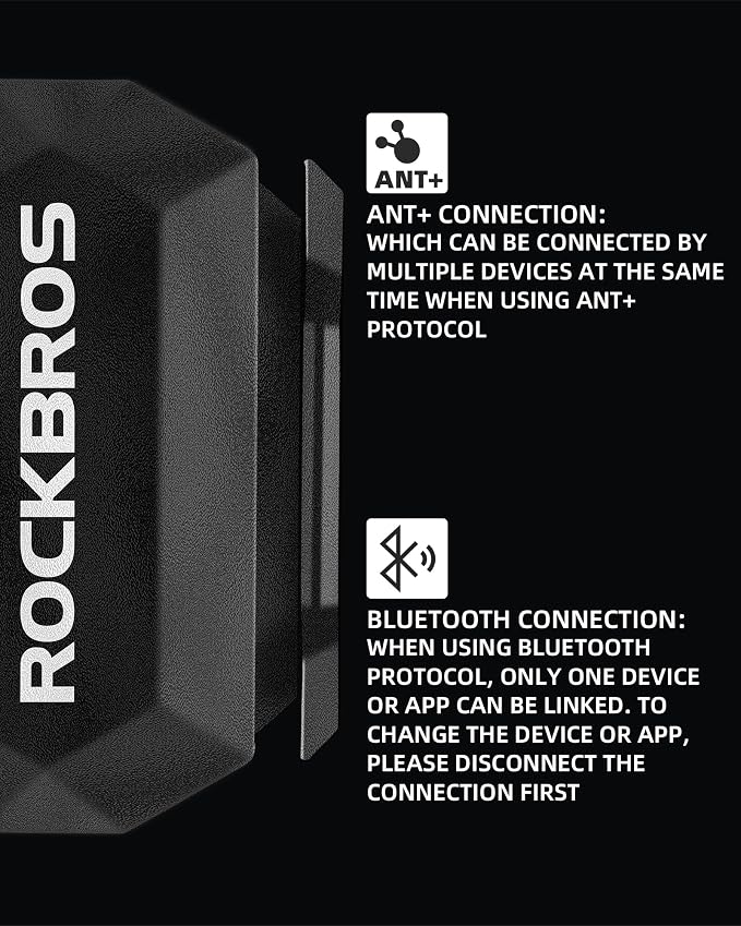 ROCKBROS Bike Computer Wireless Cycling Computers ANT+ Bluetooth Bike - Image 5