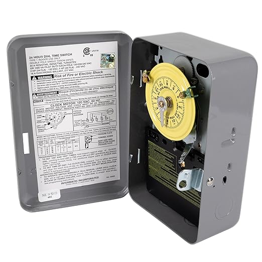 Intermatic T101 24-Hour Mechanical Timer Switch - 120V SPST - Image 6