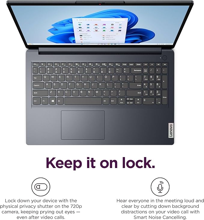 Lenovo Laptop, 15.6" FHD Touchscreen, Intel i5-1335U, 16GB RAM, 512GB SSD | up to 4.60 GHz, WiFi 6, HUB Docking Station, Long Battery Life, Windows 11 Home, 2026 Edition for Home Business - Image 5