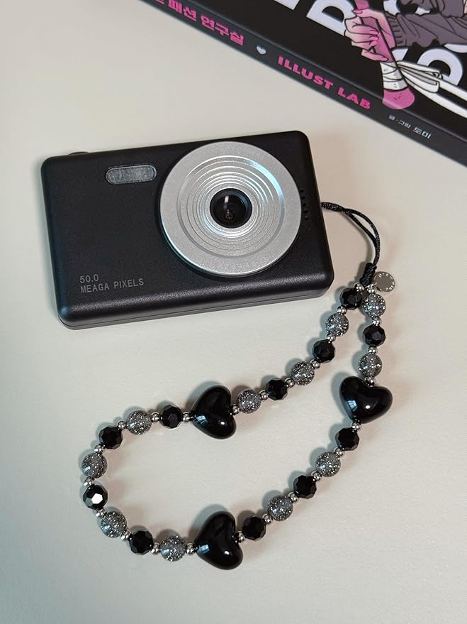 Drawwind Phone Charm Beaded Wristlet Strap Universal Cell Phone Lanyard Cute - Image 2