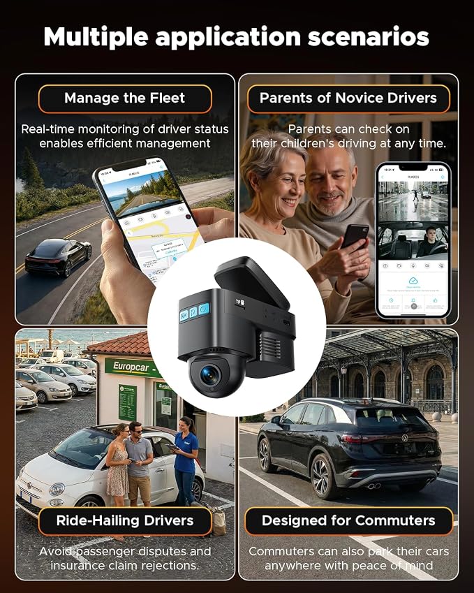 Volam 4G LTE Cellular Dash Cam - Image 2