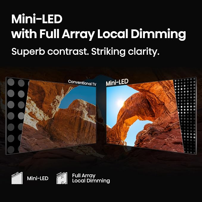 Hisense 65" Class QD7 Series Mini-LED 4K UHD Smart Fire TV (65QD7QF, 2025 Model) - QLED, HDR10+, Dolby Vision, Dolby Atmos, Game Mode Plus, ALLM, Alexa Built in with Voice Remote, Streaming TV, Black - Image 5