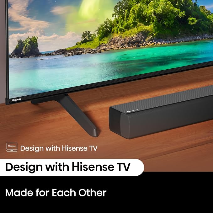 Hisense HS5100 5.1ch Soundbar with Wireless Subwoofer, Dolby Audio, DTS Virtual:X, Rear Surround Speakers, Center Speaker, HDMI ARC, Bluetooth 5.3, Remote Control - Image 11