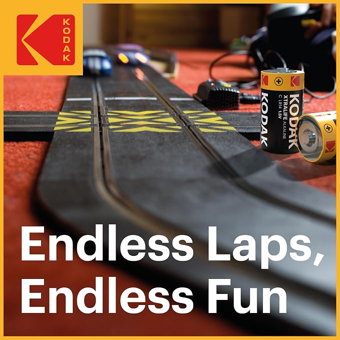 KODAK C Alkaline Batteries C Cell High-Performance Bulk 1.5 Volt Battery Pack - Image 5