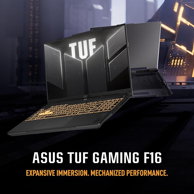 ASUS TUF Gaming F16 (2024) Gaming Laptop, 16” FHD+ 144Hz IPS-Level 16:10 Display, Intel® Core™ 5 210H Processor, NVIDIA® GeForce RTX™ 4050, 8GB DDR5, 512GB PCIe Gen4 SSD, Wi-Fi 6, Windows 11 Home - Image 9