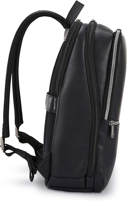 Samsonite Classic Leather Slim Backpack - Image 3