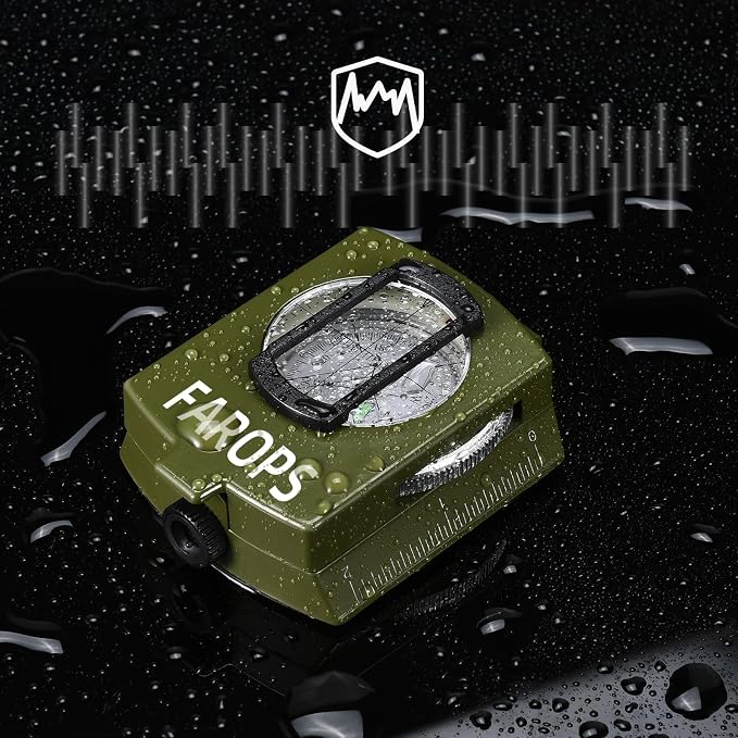 Military Lensatic Sighting Compass Survival - Image 4