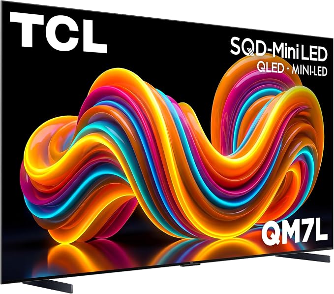 TCL 98 Inch Class QM7L Series | SQD-Mini-LED QLED Smart TV | 98QM7L, 2026 Model | 144Hz | Ultimate Color Ultra Brightness & Contrast | Google AI Bang & Olufsen | Voice Gaming Streaming Television - Image 14