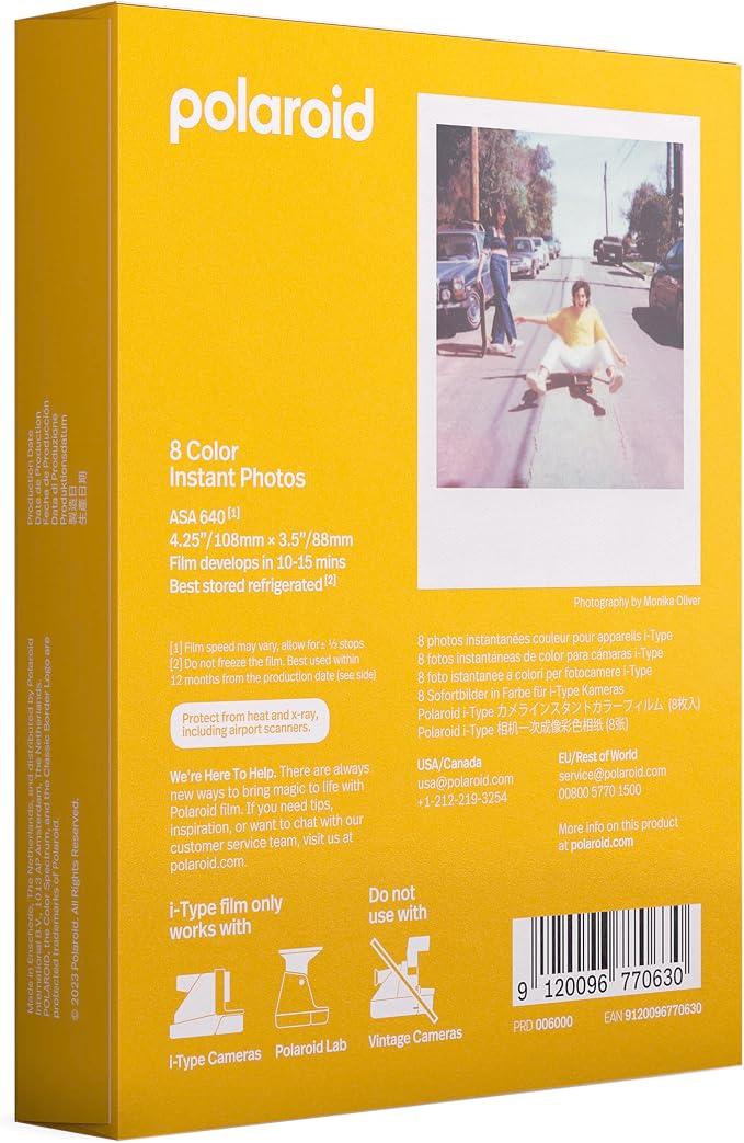 Polaroid Instant Color Film for i-Type Cameras 2 Pack, 16 Instant Photos - Image 3