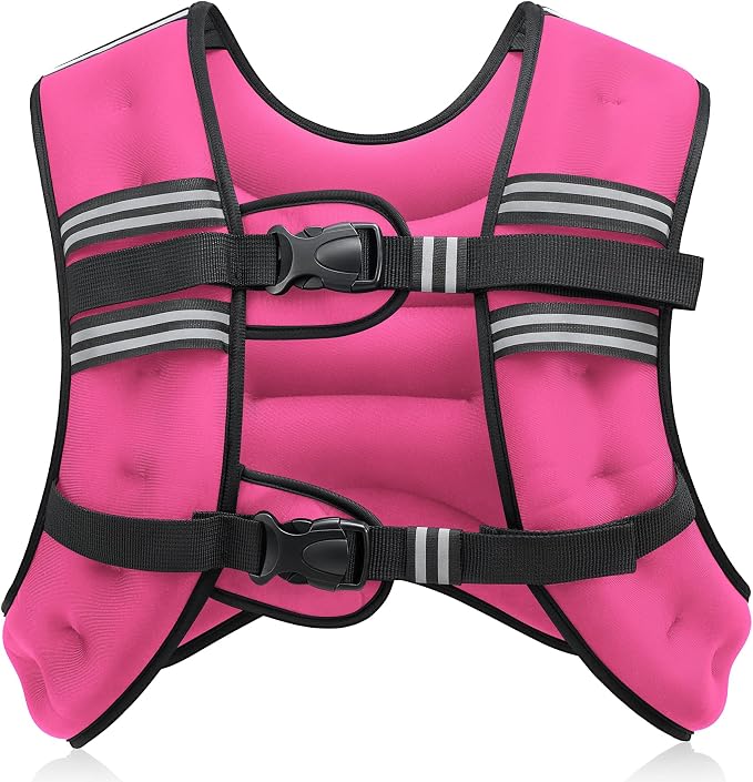 ZELUS Weighted Vest, 6lb/8lb/12lb/16lb/20lb/25lb/30lb Weight Vest by ZELUS