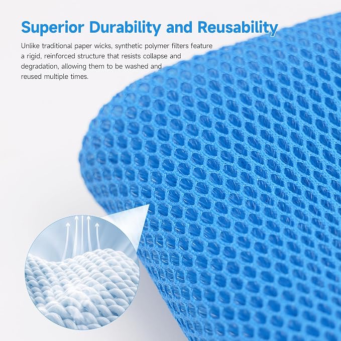 2 Packs 774S HM774S Replacement Wick Filter Compatible with DREO Smart Evaporative Humidifier HM774S HHM774S for Large Room up to 1000ft², 800ml/h High Output Air Humidifiers for Bedroom - Image 5