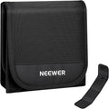 NEEWER 67mm Filter Case, Trifold Foldable Splash Resistant Protective Carry by Neewer