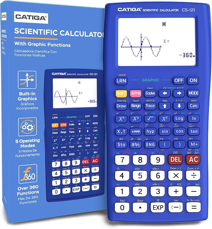 Scientific Calculator with Graphic Functions by CATIGA