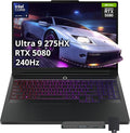 Lenovo Legion Pro 7i 16" WQXGA 240Hz Gaming Laptop, Intel Core Ultra 9 275HX, GeForce RTX 5080 16GB GDDR7, 16GB RAM, 2TB Storage (1TB SSD+1TB Docking Station Set), RGB Backlit Keyboard, Win 11, Black by LENOVO