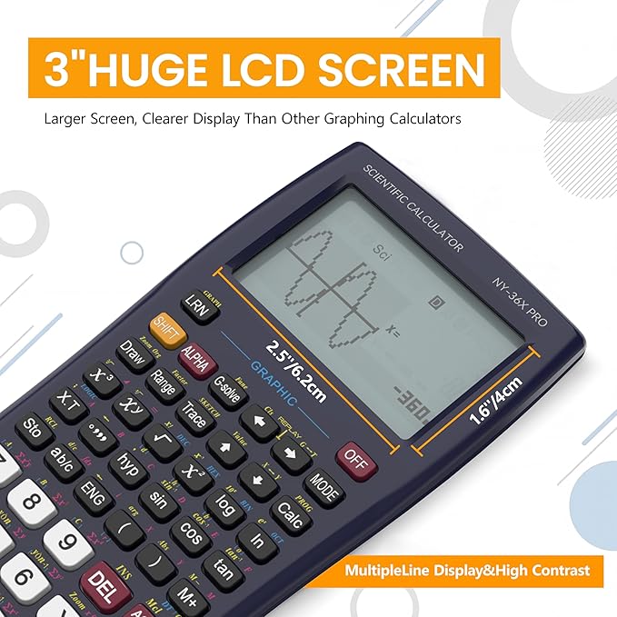 Graphing Scientific Calculators ROATEE 36X Pro Office Calculators - Image 3