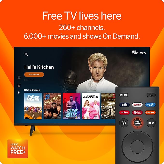 VIZIO 40-inch D-Series Full HD 1080p Smart TV with AMD FreeSync, Apple AirPlay and Chromecast Built-in, Alexa Compatibility, D40f-J09, 2022 Model - Image 5