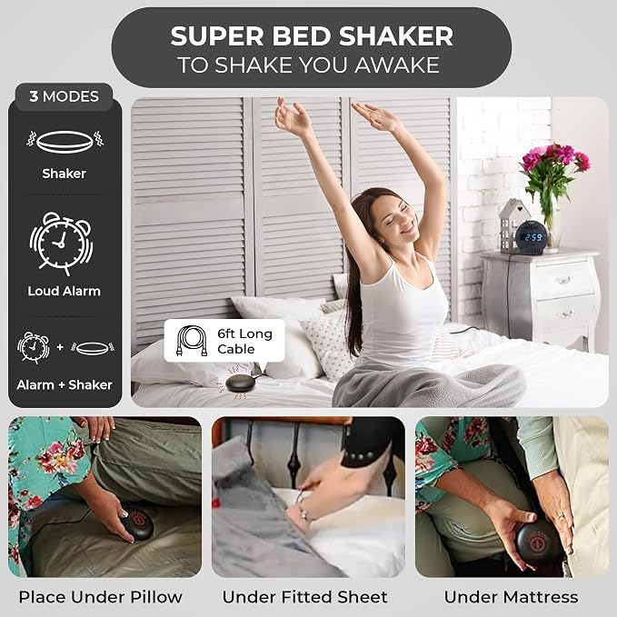 Sonic Alert Sonic Bomb Dual Alarm Clock - Image 2