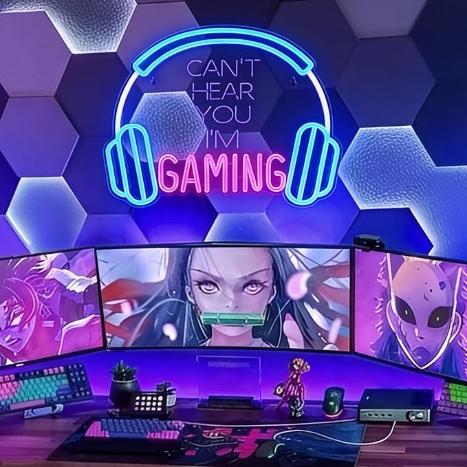 Kavaas Gamer Neon Sign, Neon Headphone Signs - Image 5