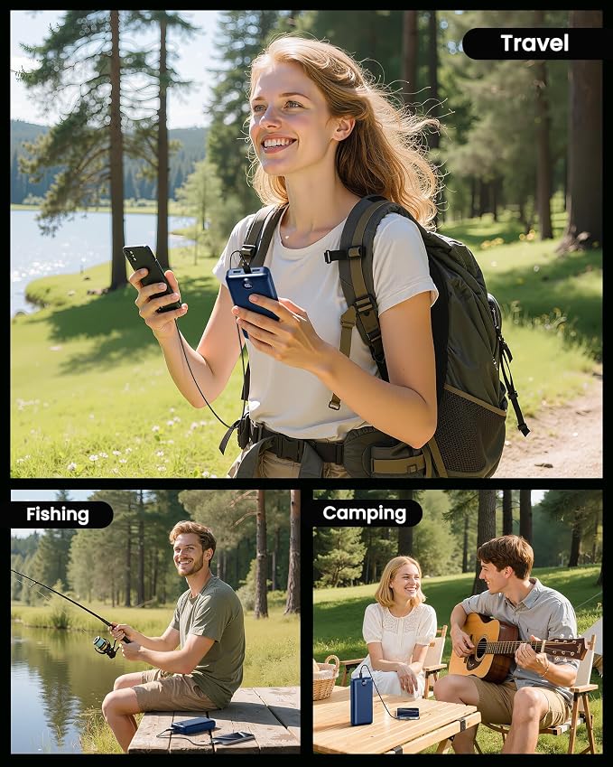 Portable Charger Power Bank 50000mAh 22.5W Fast Charging Battery Bank USB C External Battery Pack with 3 Output & 2 Input Digital Display Travel Essential for iPhone 16/15/14/13/12, Samsung, iPad etc - Image 7