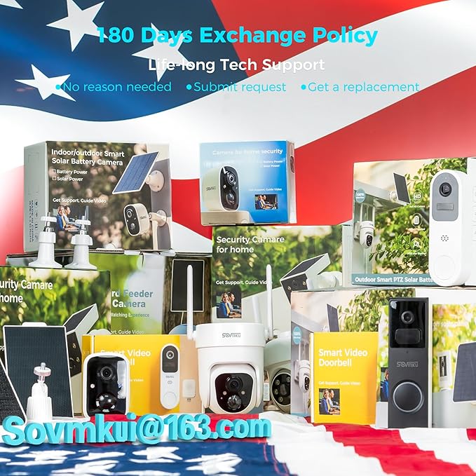 Vicohome 4CQ4G 2K AI Solar Security Camera Wireless Outdoor, Battery Powered Cam - Image 4
