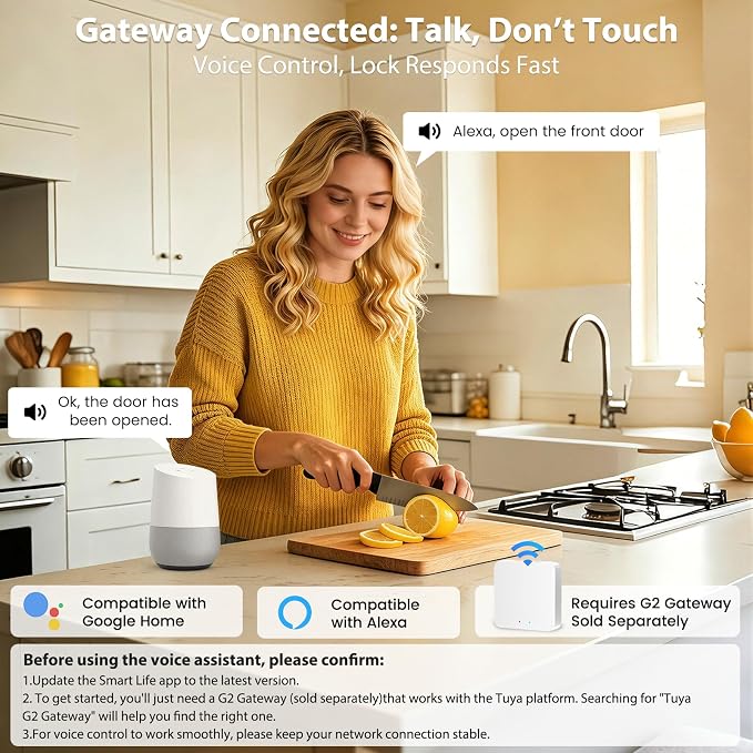 Keyless Entry Door Lock, Biquole Smart Lock - Image 8