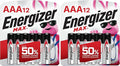 Energizer MAX AAA Batteries, Triple A Alkaline Batteries by Energizer