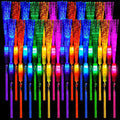 Kasyat 10 Pieces Glow Fiber Wands Sticks Light up Fiber Optic Wands LED by Kasyat