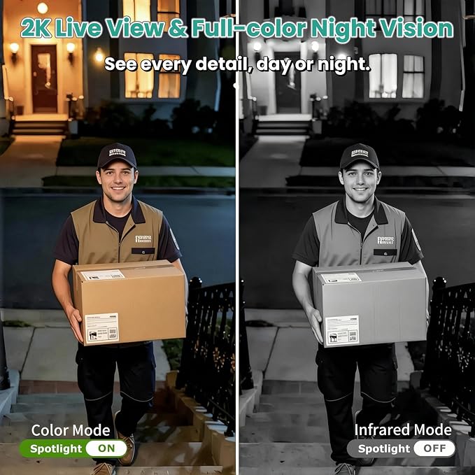 No WiFi Security Camera, 4G LTE Cellular Security Camera Battery Powered - Image 6