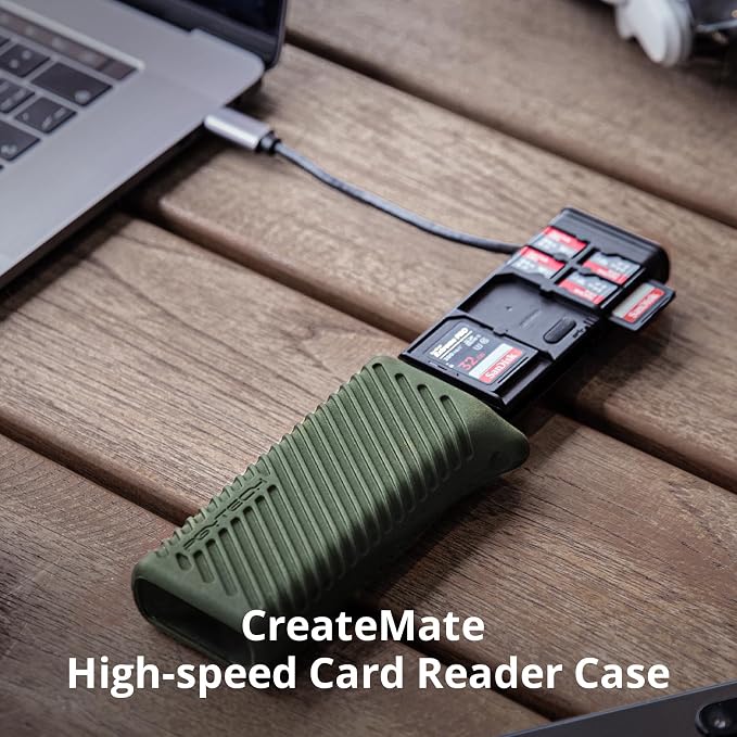 PGYTECH CreateMate High-Speed SD Card Reader USB 3.1 Type-C SD/TF/Nano Card - Image 2