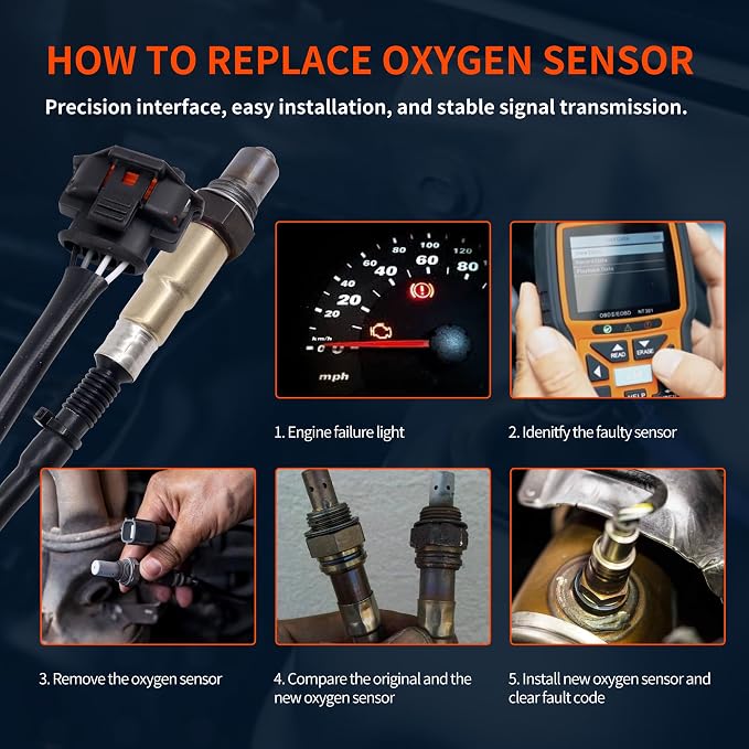 HiSport 234-4528 234-4529 O2 Oxygen Sensor Upstream Downstream 2Pcs - Image 4