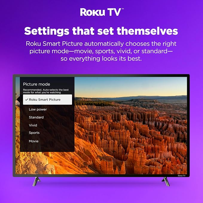 Hisense 40-Inch Class QD4SR Series Hi-QLED FHD Smart Roku TV (40QD4SR, 2026 Model) – Hi-QLED Color, Dolby Audio, Works with Alexa, Full Array LED, Slim Bezel Design - Image 23