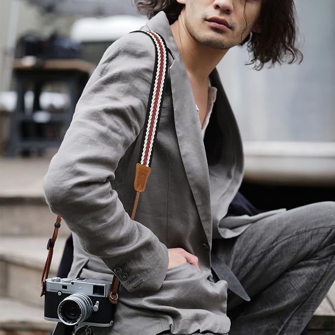Padwa Lifestyle Stripes Camera Strap - Image 6
