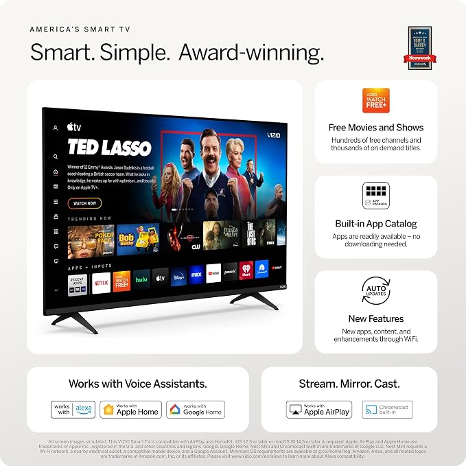 VIZIO 40-in D-Series Full HD 1080p Smart TV with Apple AirPlay and Chromecast Built-in, Alexa Compatibility, D40fM-K09, 2023 Model - Image 5