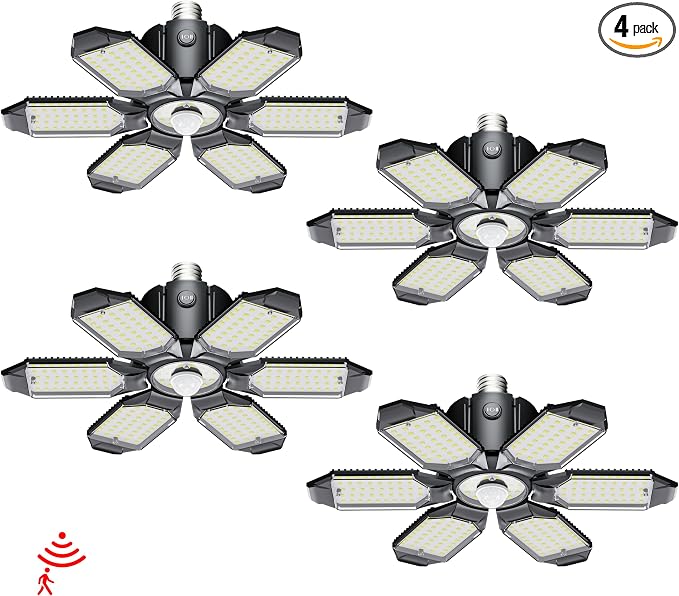Motion Sensor Garage Light, 20000LM Garage Lights Ceiling Led Motion Activated by Craftersmark