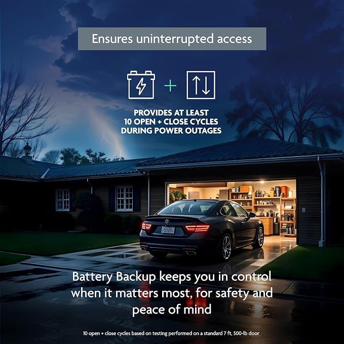 Chamberlain 1 HP Belt Drive Smart Garage Door Opener - Image 4