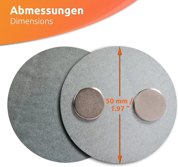ECENCE Magnetic Smoke Detector Installation Tool 5pcs Magnetic Adhesive Pads - Image 5