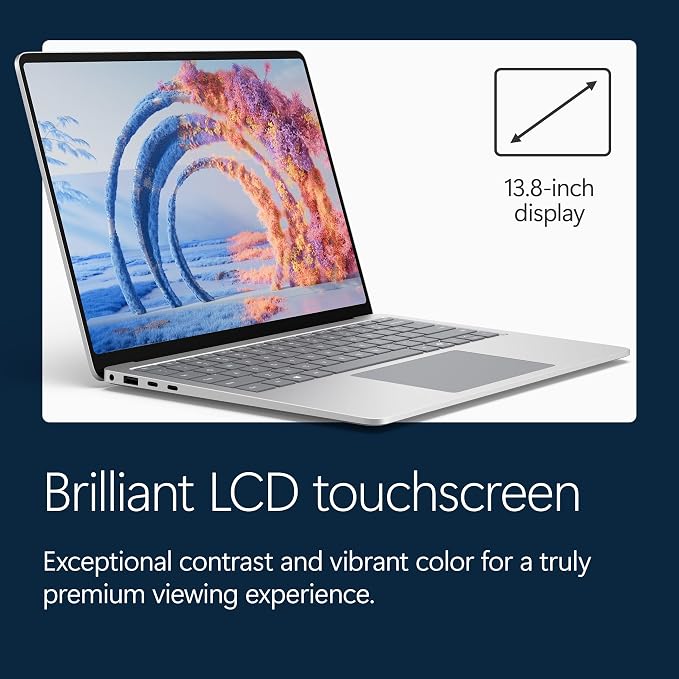 Microsoft Surface Laptop (2026), 13.8-inch Premium Performance Laptop, Snapdragon X2 Elite Processor, Touchscreen Display, 16GB RAM, 512GB SSD Storage, Windows 11 Copilot+ PC Built for AI, Platinum - Image 2